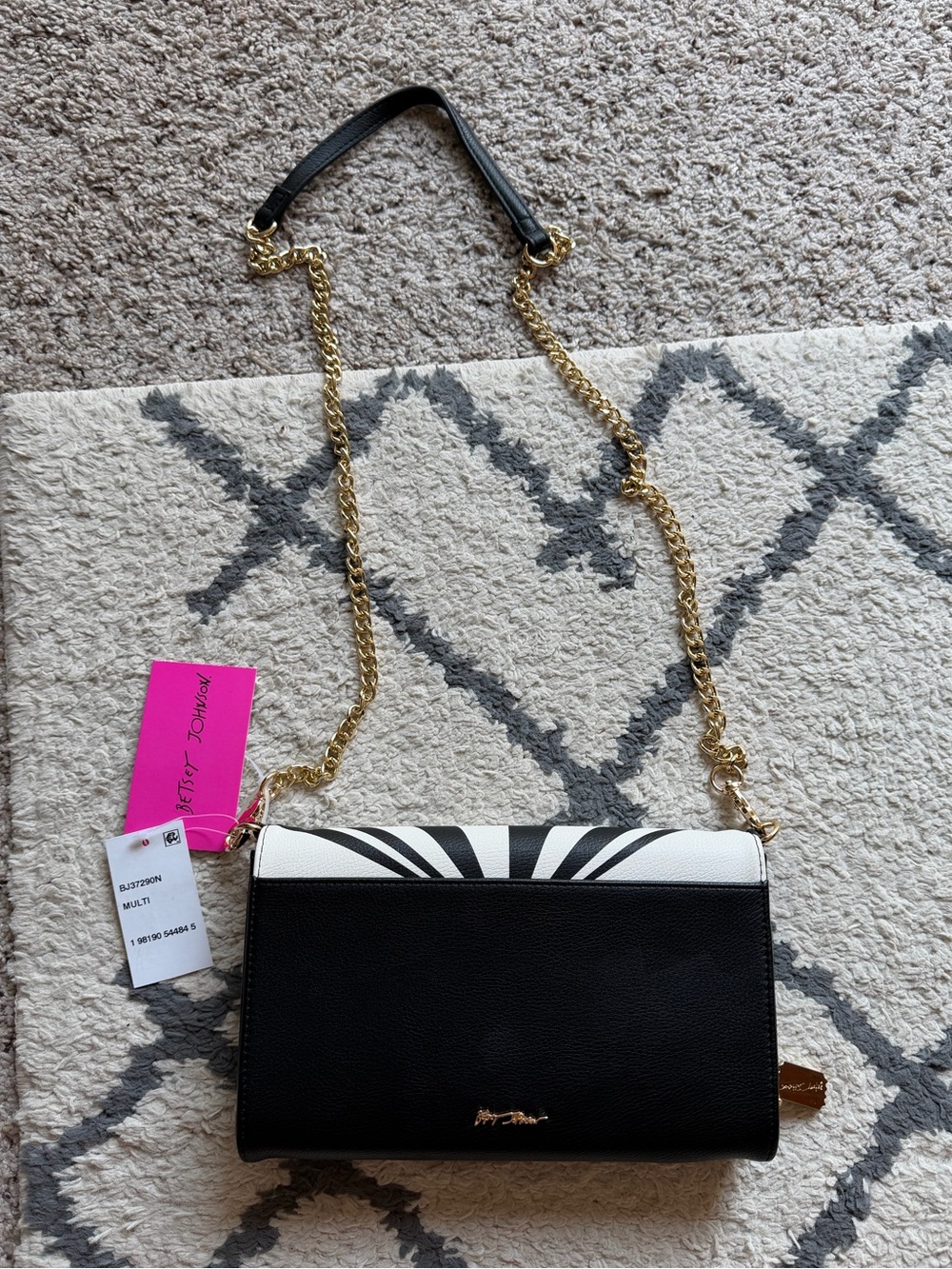 NWT Betsey Johnson Spin Me Carousel Purse - Picture 4 of 10